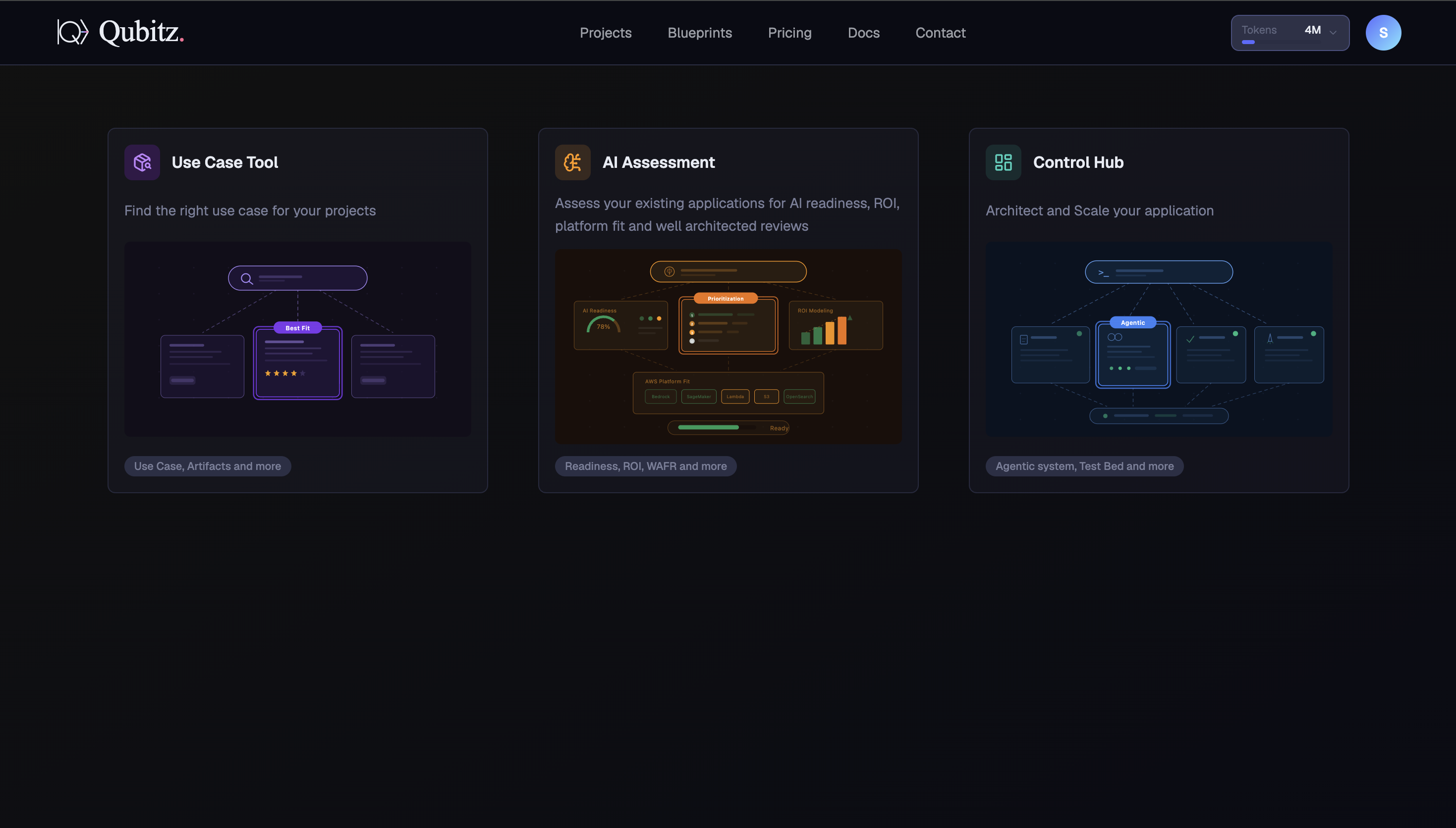 Project Selection Hub